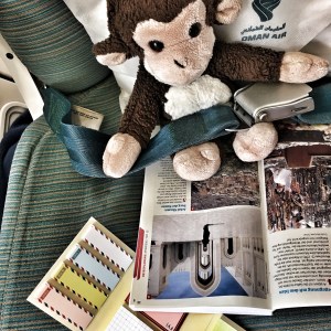 Guru, Monkey, Oman Air