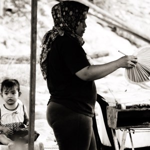 Boy, Kid, Mum, BBQ, Taman Negara, Malaysia
